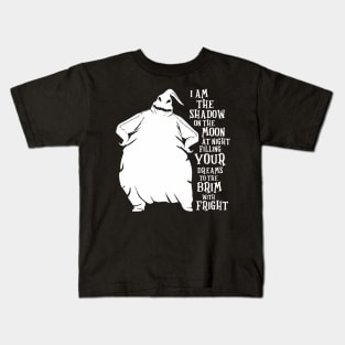 I am the shadow on the moon at night, Oogie Boogie Kids T-Shirt